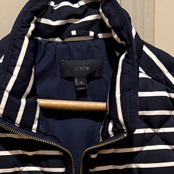 J. Crew Navy and White Striped Vest - Picture 3 of 3
